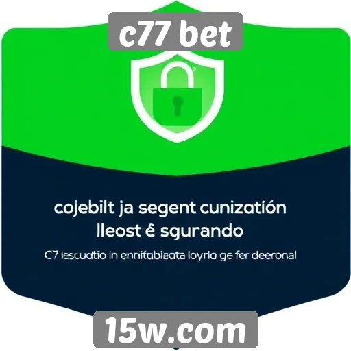 Análise da segurança do site c77 bet