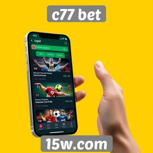 experiência do usuário no site c77 bet