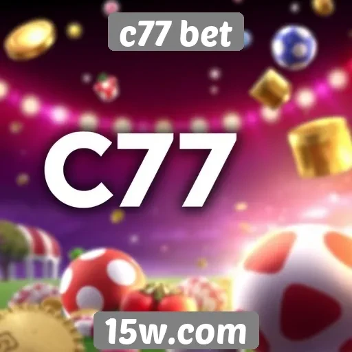 Variedade de jogos disponíveis na c77 bet